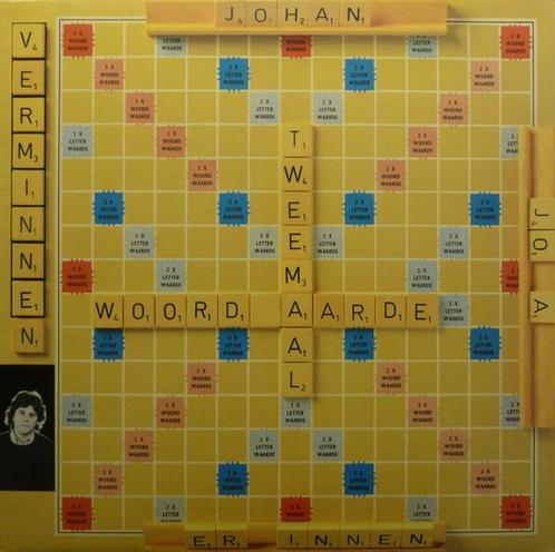 LP gebruikt - Johan Verminnen - Tweemaal Woordwaarde, Cd's en Dvd's, Vinyl | Pop, Zo goed als nieuw, Verzenden