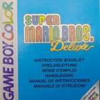 MarioGBA.nl: Super Mario Bros Deluxe Handleiding - iDEAL!, Spelcomputers en Games, Games | Nintendo Game Boy, Gebruikt, Ophalen of Verzenden