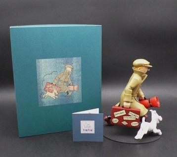Moulinsart - Hergé - Beeld, Hergé - Tintin - Statuette beschikbaar voor biedingen