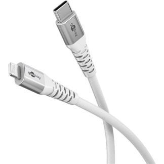 iPhone oplaadkabel | USB C  Lightning | Goobay | 1 meter, Telecommunicatie, Mobiele telefoons | Toebehoren en Onderdelen, Nieuw