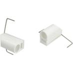 Liedeco Klem drager voor cafébars ø 12 mm (set, 2 stuks), Verzenden, Nieuw