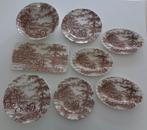 Alfred Meakin Staffordshire - Eetservies (8) - Coaching Days