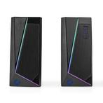 Gaming luidsprekers | Nedis (18 watt, led, Touchbediening), Verzenden, Nieuw