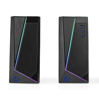 Gaming luidsprekers | Nedis (18 watt, led, Touchbediening), Spelcomputers en Games, Spelcomputers | Overige Accessoires, Nieuw