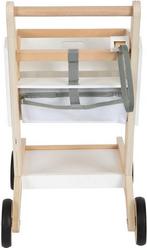 Small Foot - Houten Supermarkt Winkelwagen Wit, Ophalen of Verzenden, Nieuw