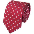 SALE! Donkerrode stropdas met stippen • Stropdassen kopen, Kleding | Heren, Stropdassen, Nieuw, Met patroon, Losse Blouse Kraagjes