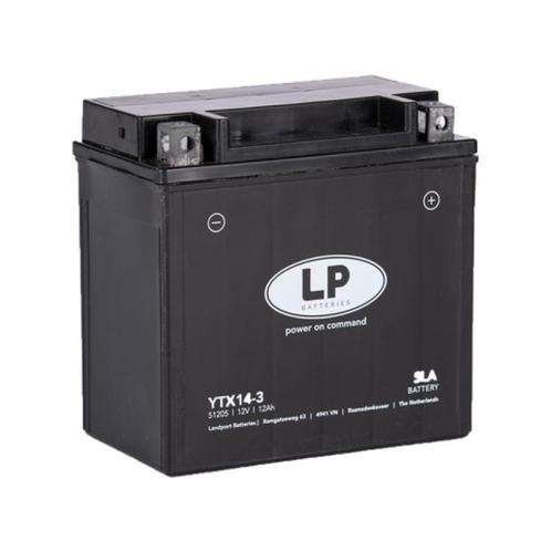 LP SLA YTX14-3 motor accu 12 volt 12 ah (51205 - MS LTX14-3), Motoren, Onderdelen | Overige, Nieuw, Ophalen of Verzenden