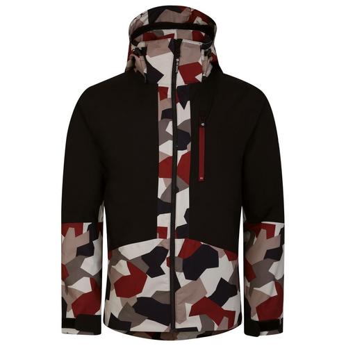 -68% Dare2b  Dare2b Heren edge geometric ski jacket  maat XS, Kleding | Heren, Sportkleding, Zwart, Nieuw, Verzenden