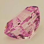 Zonder Minimumprijs Kunziet - 127.30 ct - Antwerp Laboratory, Sieraden, Tassen en Uiterlijk, Edelstenen, Nieuw