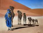 Ben Oude Breuil (1949) - Touareg onderweg in de woestijn