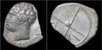 Ca121-49bc Celtic Gaul Massalia Ar obol zilver, Verzenden