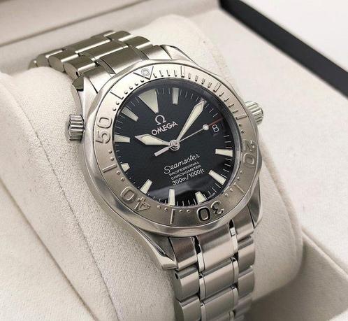 Omega - Seamaster Midsize Automatic Chronometer - 2236.50 -, Sieraden, Tassen en Uiterlijk, Horloges | Heren