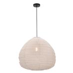 Landelijke hanglamp beige, Leila, Huis en Inrichting, Lampen | Hanglampen, Nieuw, Ophalen of Verzenden, Landelijk, 75 cm of meer