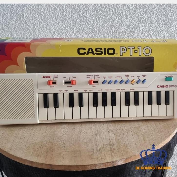 casio keyboard PT-10 - Vintage Mini Synthesizer - topstaat, Muziek en Instrumenten, Keyboards, Zo goed als nieuw, Casio, Verzenden
