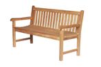 Teakea - Teak Tuinbank | 150 breed | Drie Persoons Bank, Tuin en Terras, Verzenden, Nieuw, Teakhout