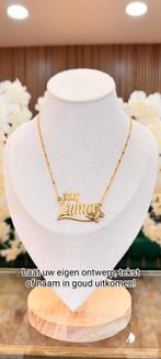 Eigen ontwerp massief goud ketting 18k , 14k en 21k, Met hanger, Verzenden, Nieuw, Goud