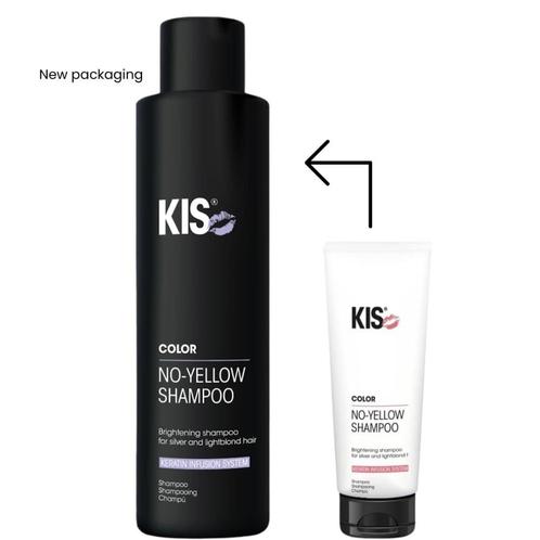 KIS No Yellow Zilvershampoo 250ml, Sieraden, Tassen en Uiterlijk, Uiterlijk | Haarverzorging, Shampoo of Conditioner, Nieuw, Ophalen of Verzenden