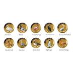 Tsjaad. 3000 Francs 2024 10 x 1/1000 oz .999 Fine Gold Most