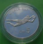 Malta. 5 Lira 1993 Silver Proof FIFA World Cup 1994, Postzegels en Munten