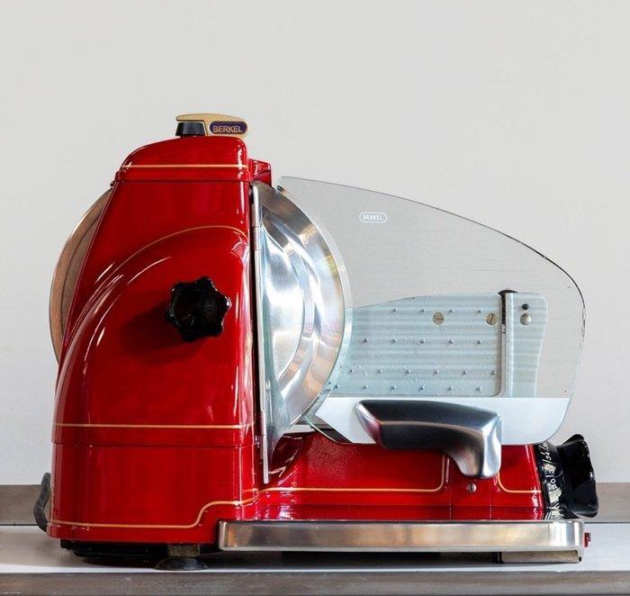 Berkel - Snijmachine - Glas, Steel (stainless), Urea, Antiek en Kunst, Antiek | Wandborden en Tegels