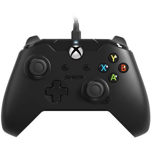 Xbox One Controller Wired - Zwart - PDP Xbox One, Spelcomputers en Games, Spelcomputers | Xbox | Accessoires, Zo goed als nieuw