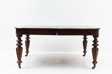 Tafel (Engels) mahoniehout coulissetafel met 3 bladen beschikbaar voor biedingen