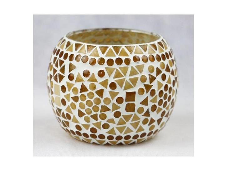 Waxinelichthouder Geel - 14cm, Huis en Inrichting, Woonaccessoires | Overige, Nieuw, Ophalen of Verzenden