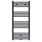 HANDDOEK RADIATOR MIDDEN AANSLUITING ZWART MAT GEBORSTELD..., Doe-het-zelf en Verbouw, Verwarming en Radiatoren, Verzenden, Nieuw
