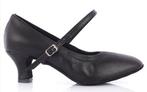 Dames dansschoenen 5 cm stabiele hak met elastiek en bandje, Sport en Fitness, Dansen, Ophalen of Verzenden, Nieuw, Schoenen