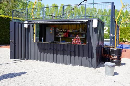 Luifelcontainer | bar | 10ft | NU OF NOOIT | Af  te halen |, Zakelijke goederen, Horeca | Meubilair en Inrichting, Nieuw in verpakking
