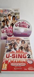 U Sing 2 Popstars Nintendo Wii, Nieuw, Ophalen of Verzenden