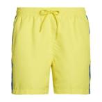 Calvin Klein heren zwembroek - geel/taped (fluor, geel)