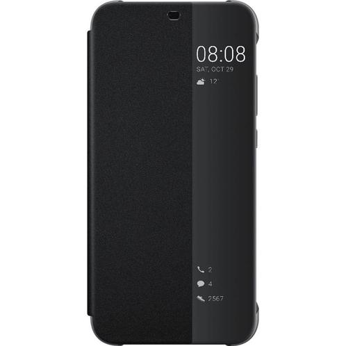 Huawei P20 Lite Smart View Flip Cover  - Zwart, Hobby en Vrije tijd, Overige Hobby en Vrije tijd, Zo goed als nieuw, Ophalen of Verzenden