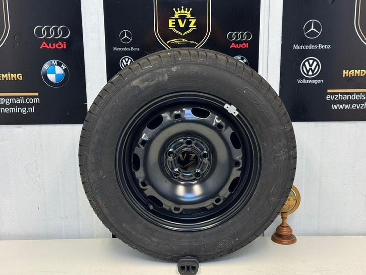 VW Polo 6R reservewiel band+velg bj.2012  14 inch 175/70R14, Auto-onderdelen, Banden en Velgen, 14 inch, 175 mm, Personenwagen