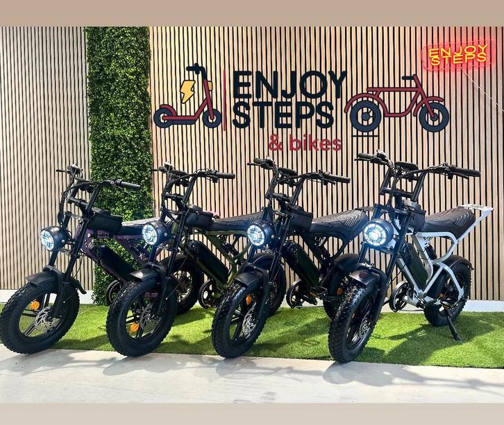 Nieuwe V20 Mini Fatbikes Gratis Alarm & Gps Garantie V20 V8, Fietsen en Brommers, Elektrische fietsen, Nieuw, Overige merken, 30 tot 50 km per accu