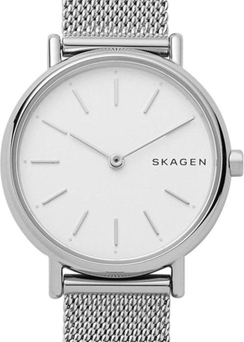 Skagen Zilverkleurig Vrouwen Horloge - 30 mm, Sieraden, Tassen en Uiterlijk, Horloges | Dames, Verzenden