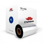 Cheflabels printer etiketten wateroplosbaar 10 rollen incl., Verzenden