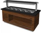 Buffetbar  | 230 V | Bruin Zwart | Warmhouden, Verzenden, Nieuw in verpakking