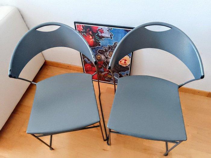 Baleri - Hannes Wettstein - Stoel (2) - Metaal - Juliette, Antiek en Kunst, Antiek | Meubels | Stoelen en Banken