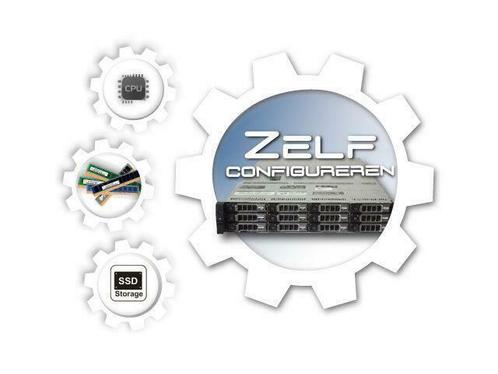 Zelf samenstellen Dell Poweredge R510 server, Computers en Software, Servers, 2 tot 3 Ghz, Hot swappable onderdelen, Zo goed als nieuw