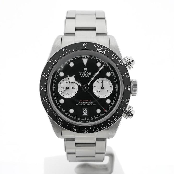 Tudor Black Bay Chronograph 79360N-0001; Automatisch here..., Sieraden, Tassen en Uiterlijk, Horloges | Heren, Zo goed als nieuw