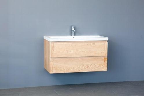 Sani Royal Badkamermeubel Nola Wood Eiken Keramiek, Huis en Inrichting, Badkamer | Badkamermeubels