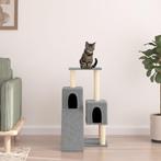 vidaXL Kattenmeubel met sisal krabpalen 82 cm lichtgrijs, Dieren en Toebehoren, Verzenden, Nieuw