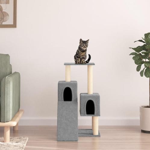 vidaXL Kattenmeubel met sisal krabpalen 82 cm lichtgrijs, Dieren en Toebehoren, Katten-accessoires, Nieuw, Verzenden