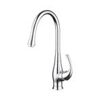Keukenmengkraan Sapho Prim 1-hendel 41.6 cm Beweegbare, Ophalen of Verzenden, Nieuw, Chroom, Kraan
