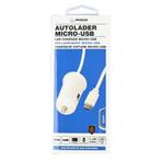 Benson Autolader met Micro USB kabel - 1.2 meter - 12-24V..., Auto diversen, Auto-accessoires, Ophalen of Verzenden, Nieuw