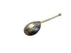 Spoon niello - B.C - Theelepel - .875 (84 Zolotniki) zilver