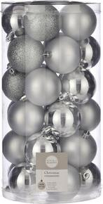 House of Seasons Plastic Kerstballen Set - 30 Stuks - Ø6 cm, Ophalen of Verzenden, Zo goed als nieuw