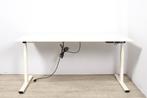 NPO Pro Fit T elektrisch (zit-zit) bureau, 160x80cm, wit