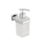 Zeepdispenser Sapho Aida Hangend 270 ML Chroom / Satijnglas, Ophalen of Verzenden, Nieuw, Chroom, Bad